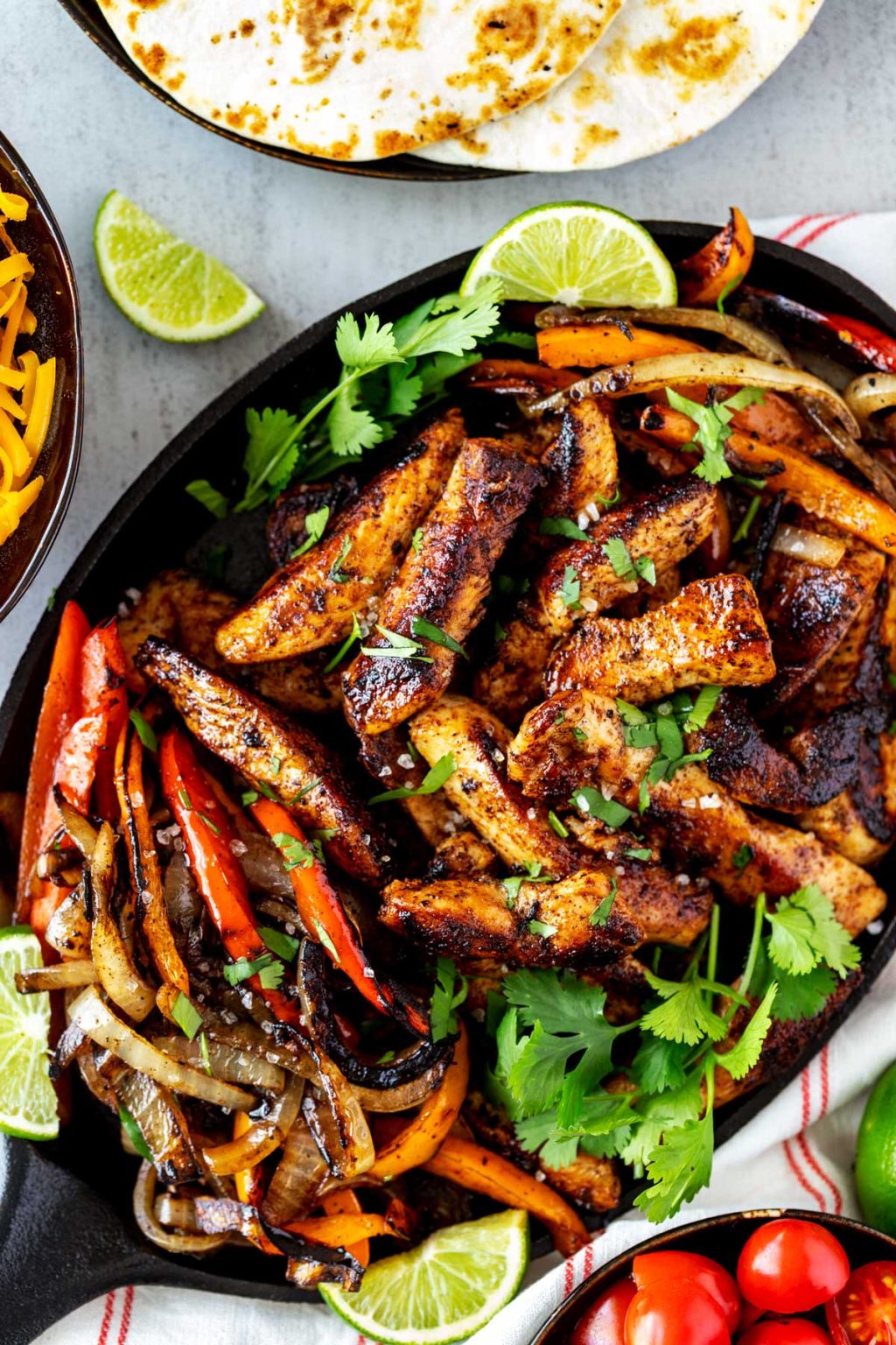 Blackstone Chicken Fajitas