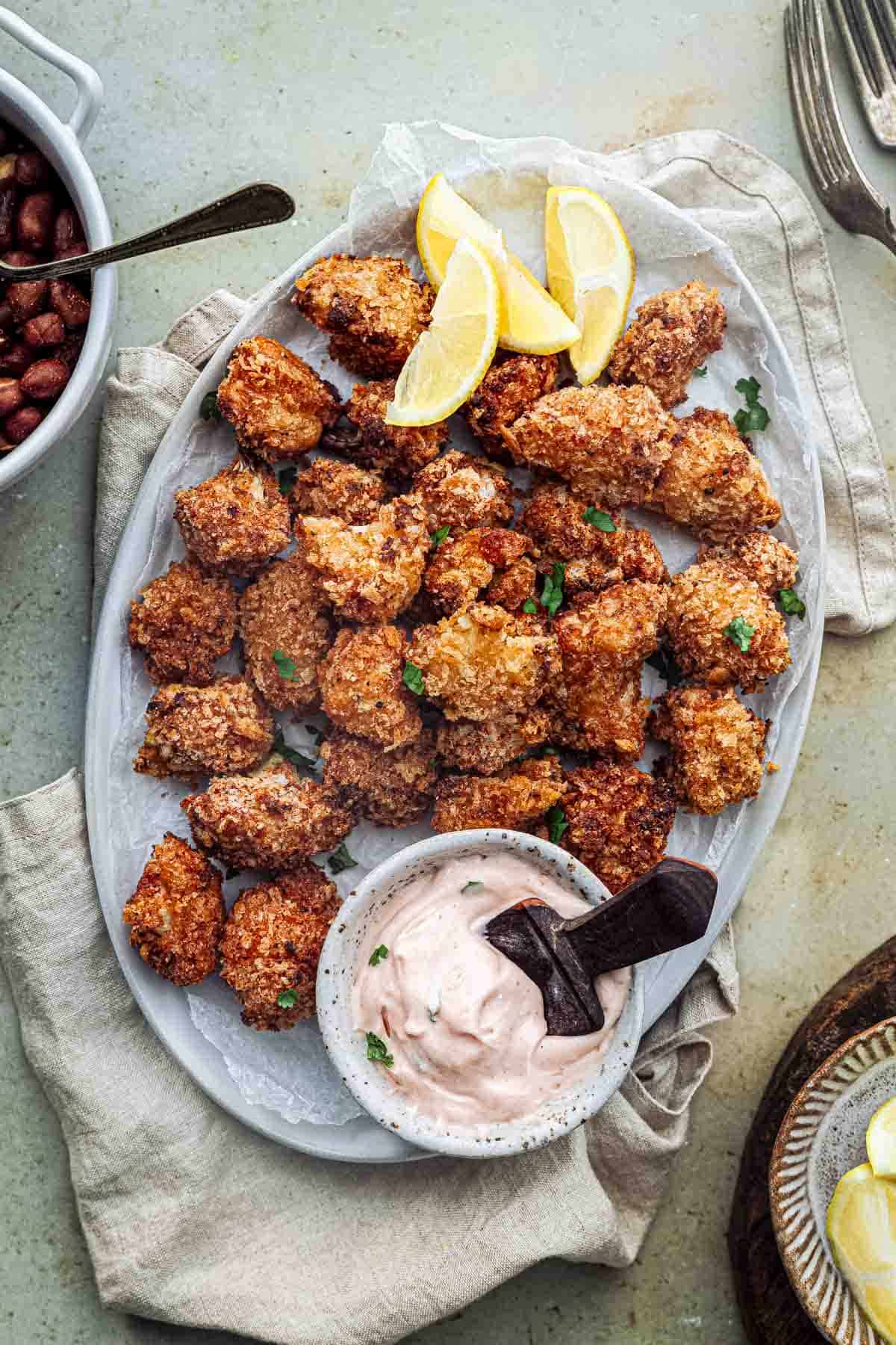 Cauliflower Popcorn
