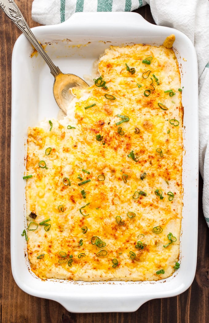 Cauliflower and Cheese Casserole
