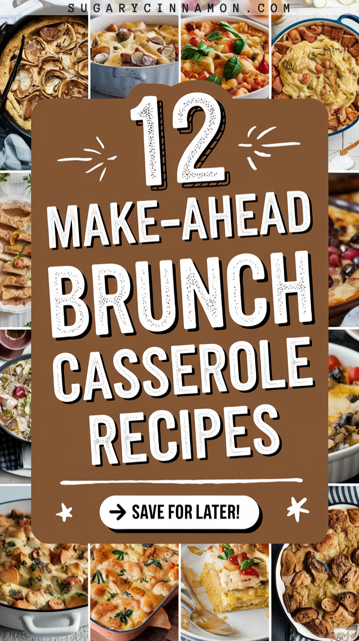 Make-Ahead Brunch Casserole Recipes-pin