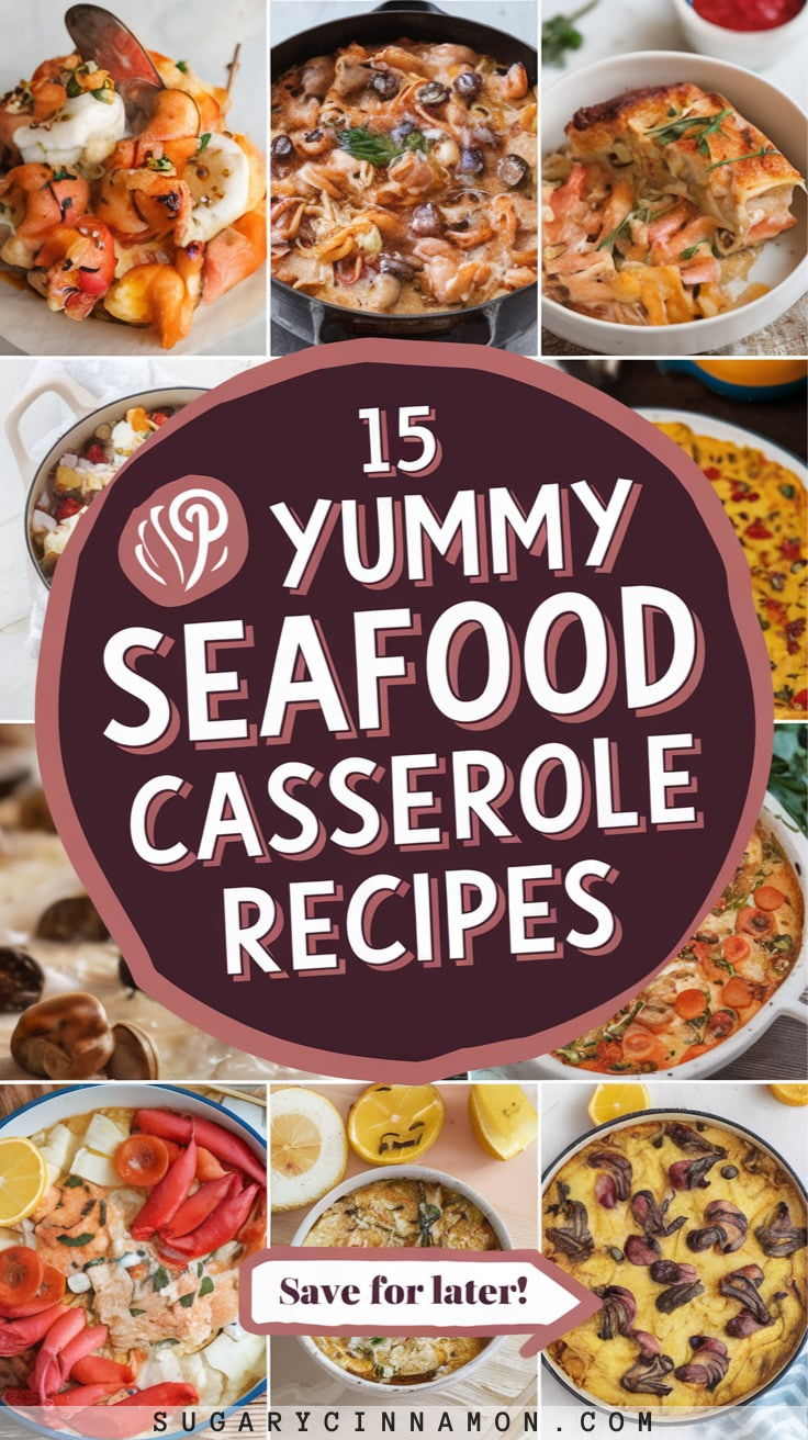 Yummy Seafood Casserole Recipes-pin