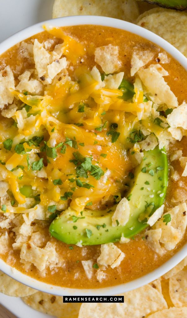 Green Chicken Enchilada Soup