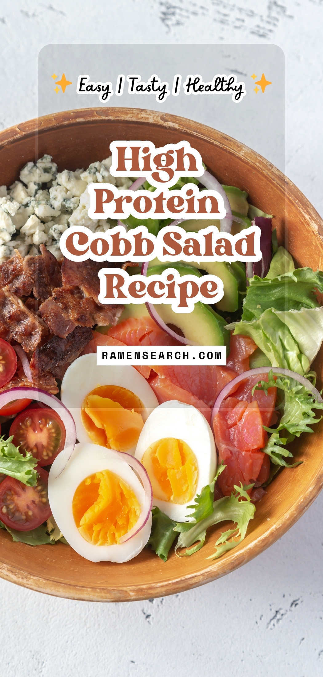 High Protein Cobb Salad