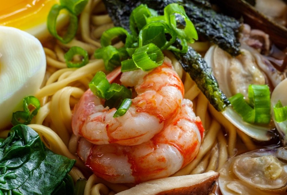 Kombu Broth Seafood Ramen