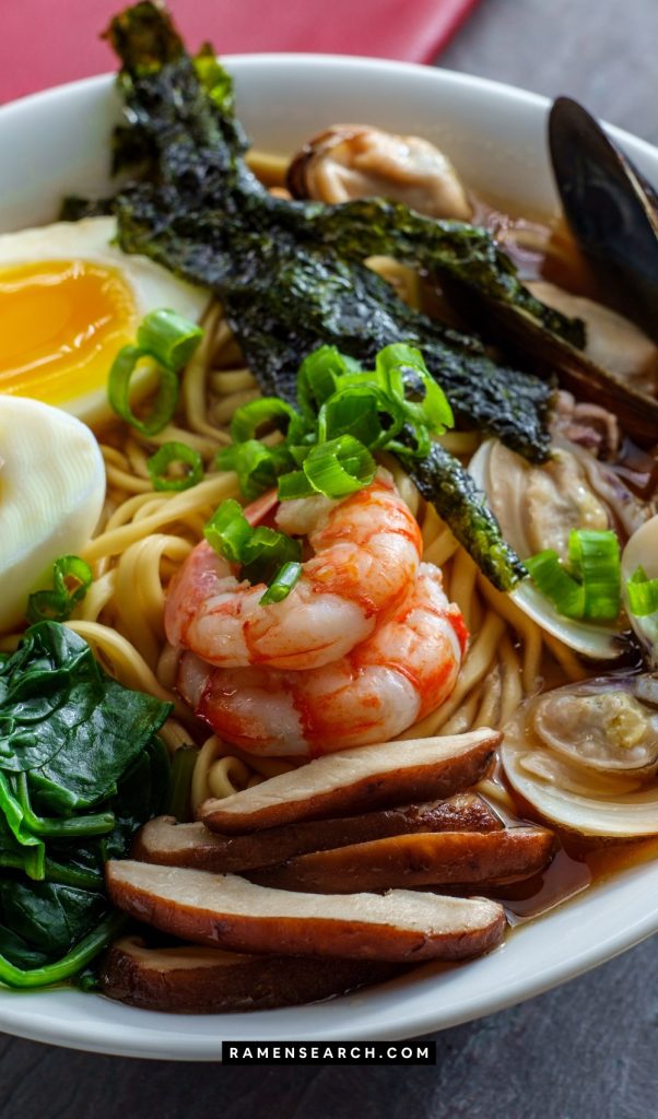 Kombu Broth Seafood Ramen