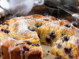 Blueberry Sour Cream Coffee Cake