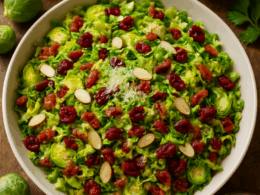 Brussels Sprouts, Bacon & Cranberry Salad