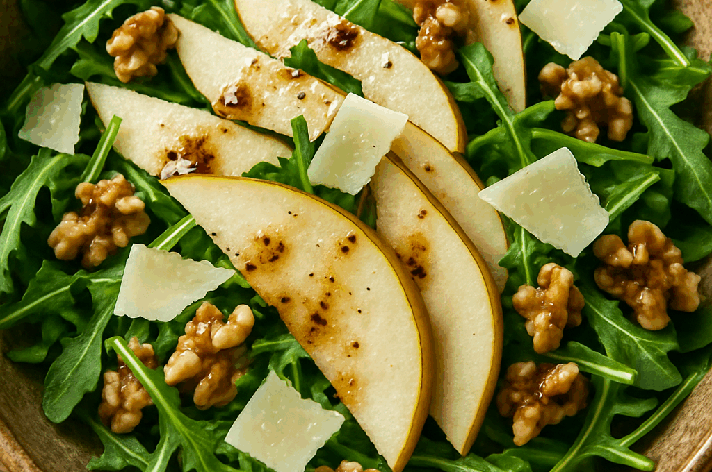 Pear, Arugula & Parmesan Salad