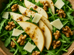 Pear, Arugula & Parmesan Salad