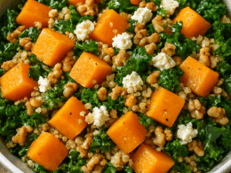 Butternut Squash, Quinoa & Kale Salad