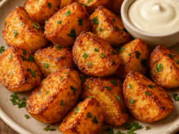 Parmesan Crusted Roasted Potatoes