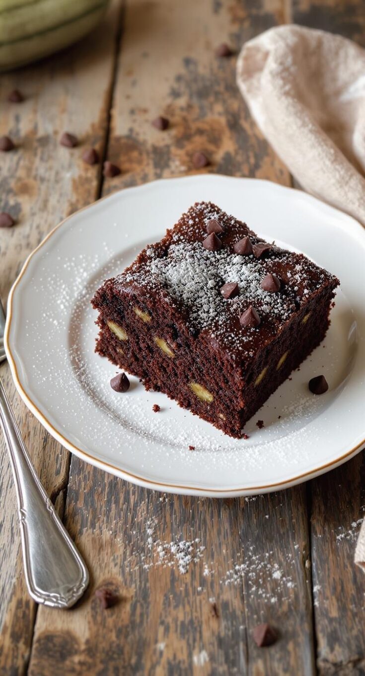 Moist Chocolate Zucchini Cake